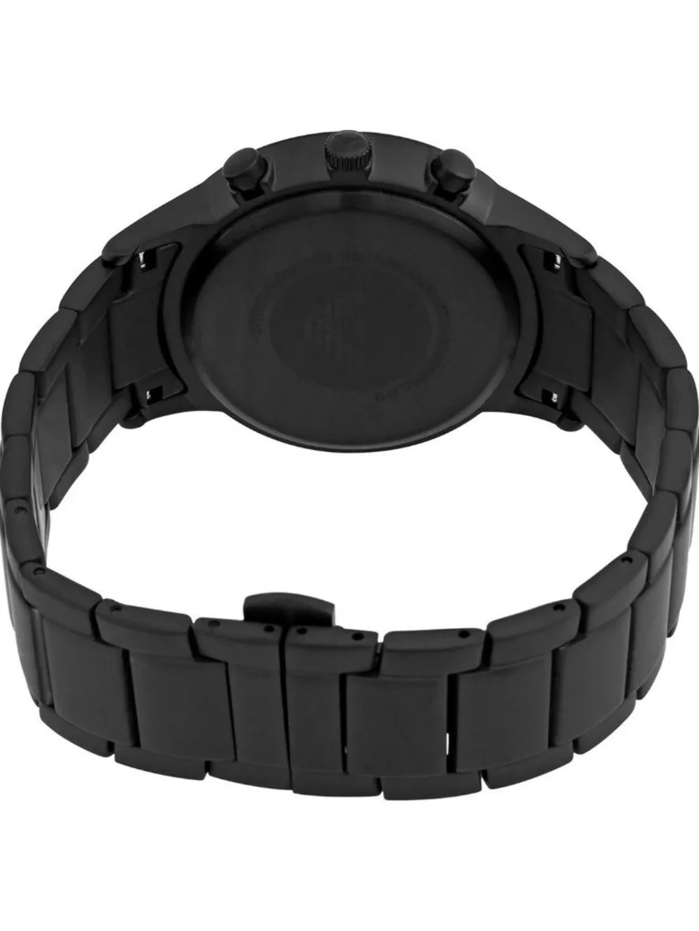 NWT Emporio Armani Chronograph Quartz Black Dial Men's Watch